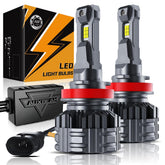 Auxbeam H11/H8/H9 fog light front view delivering clear off-road illumination