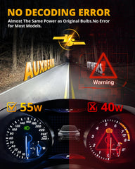 Auxbeam H4 9003 F22 packaging and two-pack presentation.