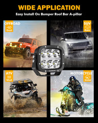 Auxbeam packaging includes all accessories for quick setup.