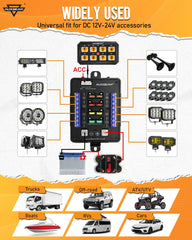 Auxbeam RB80 XL 12-24V compatibility for trucks, boats, and ATVs