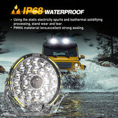 Auxbeam 360-PRO 9-inch plug-and-play installation for fast setup