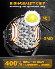 Auxbeam V-Ultra IP68 waterproof ready for rain and dust