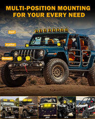 Auxbeam V-Ultra durable aluminum housing for long-lasting performance.