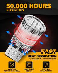 Auxbeam wide voltage design 12V-24V supports diverse vehicle electrical systems.