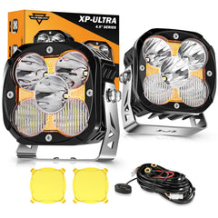 Auxbeam XP-Ultra 4.5-inch pods deliver a bright beam for off-road navigation