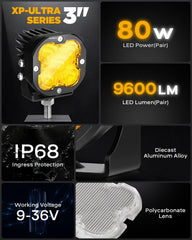 Auxbeam XP Ultra dual-color off-road light suited for variable conditions