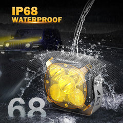 Auxbeam XP-Ultra IP68 housing provides rugged waterproof protection