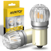AUXITO 1157 amber turn-signal bulb provides bright signaling for safer lane changes