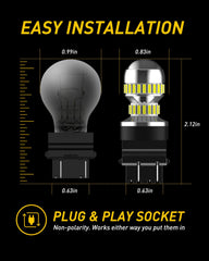 Electroplated housing reduces oxidation and manages heat effectively.