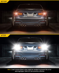 Versatile use: reverse, DRL, turn signals, markers, and parking lights.