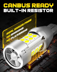 AUXITO 50,000-hour LED bulb — long lifespan for fewer replacements.