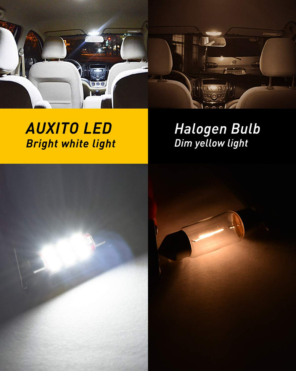 AUXITO 578 aluminum housing offers efficient heat dissipation and durability