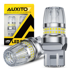 AUXITO 7440/7443 LED backup light with projector for brighter night visibility