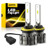 AUXITO 880 fog light bulbs provide bright illumination for safer night driving.