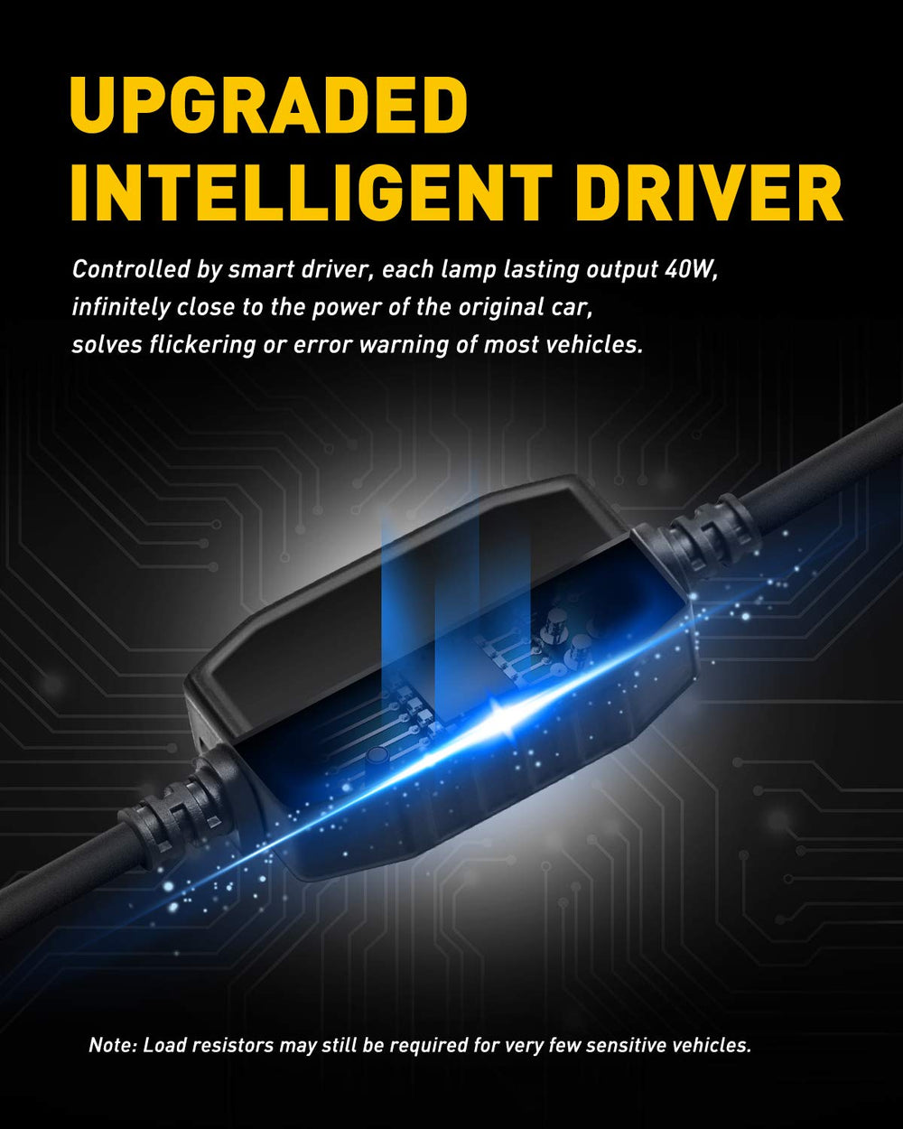 AUXITO 9005 50,000-hour lifespan for long-lasting performance
