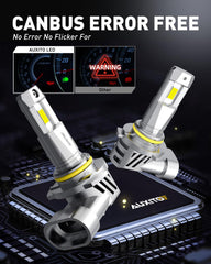 AUXITO-compatible bulbs fit most vehicles with CANbus decoding