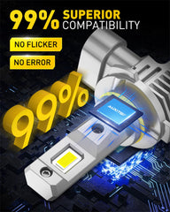 AUXITO 9145/9140/H10 IC compatibility avoids vehicle error codes