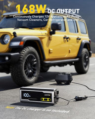 Auxito triple USB ports enable simultaneous device charging.