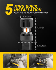 AUXITO anti hyper-flash feature reduces unwanted signaling flicker