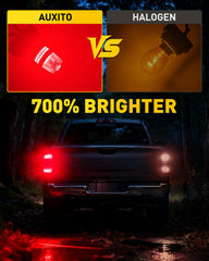 AUXITO 1157 LED bulb installation in minutes for BAY15D sockets