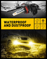 AUXITO Canbus-ready fog light minimizes error codes on compatible cars.