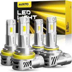 AUXITO fog light package ready for quick plug‑and‑play installation.