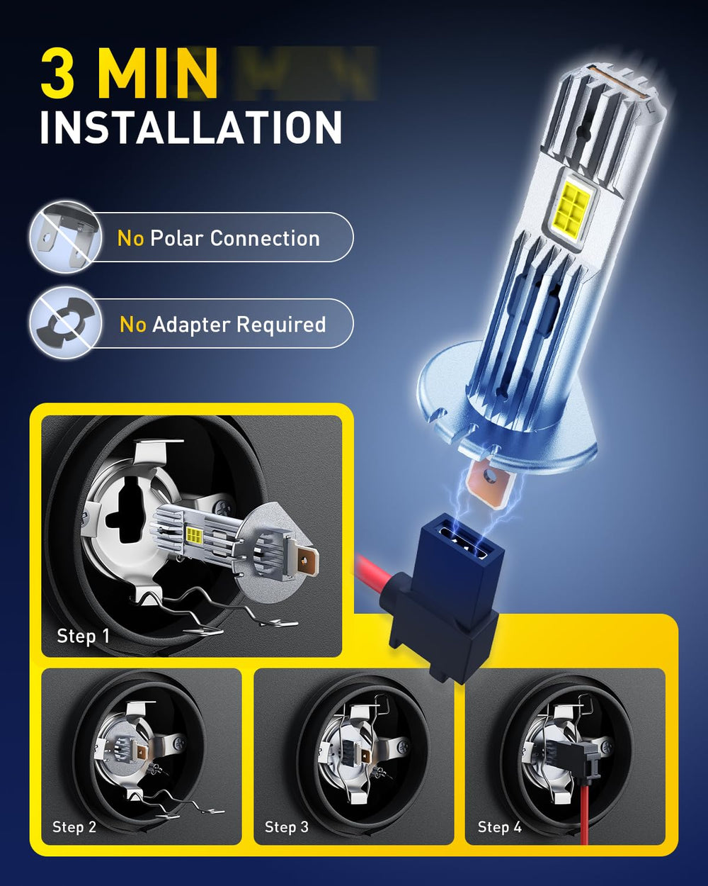AUXITO H1 durable design features 60,000-hour lifespan for reliable use.