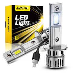 AUXITO H1 bulb delivers 12x brightness for clear night visibility
