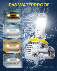 CANbus-compatible AUXITO fog lights minimize warning messages on most vehicles.