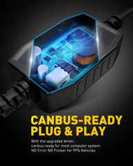 Compatibility check for AUXITO H11 bulbs across many models.