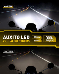 AUXITO H4 plug-and-play connector for quick installation