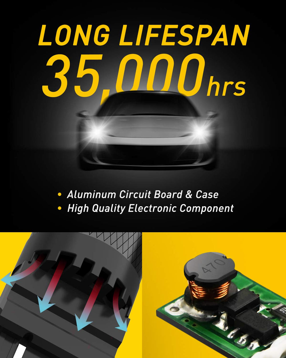 AUXITO plug-and-play installation enables quick, hassle-free setup on vehicles.