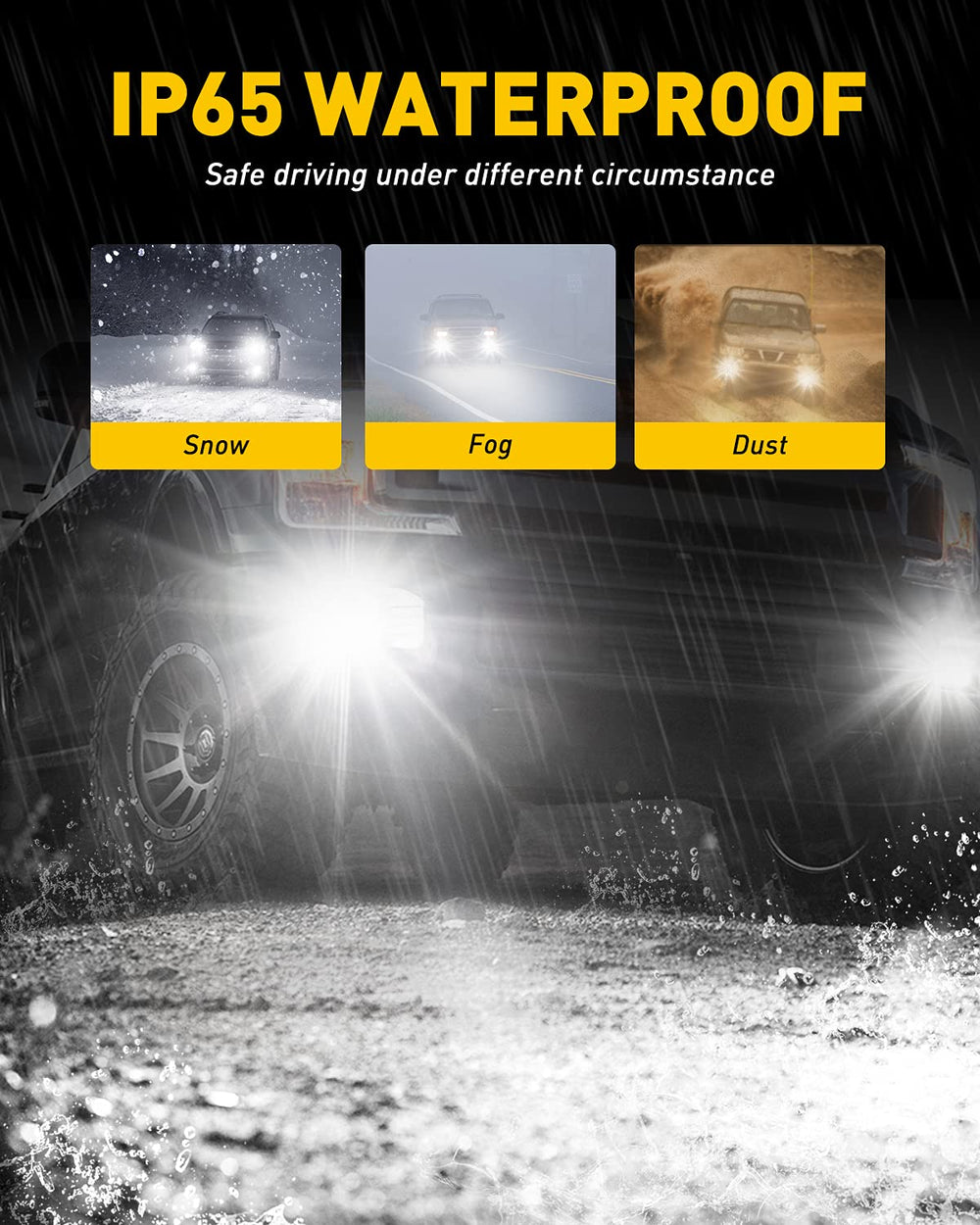 AUXITO PSX26W operates on 9-30V for versatile vehicle compatibility.
