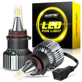 AUXITO PSX26W LED fog light pack enhances nighttime visibility for safer driving.