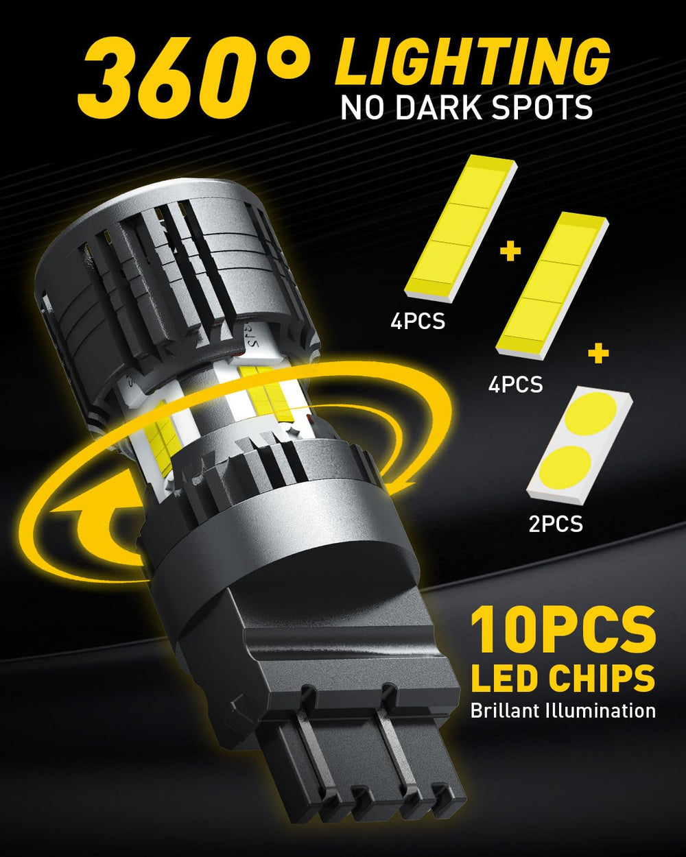 Auxito socket compatibility enables fit with 3056, 3156, 3157 sockets.