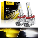 AUXITO switchback amber 3000K fog light for all-weather visibility