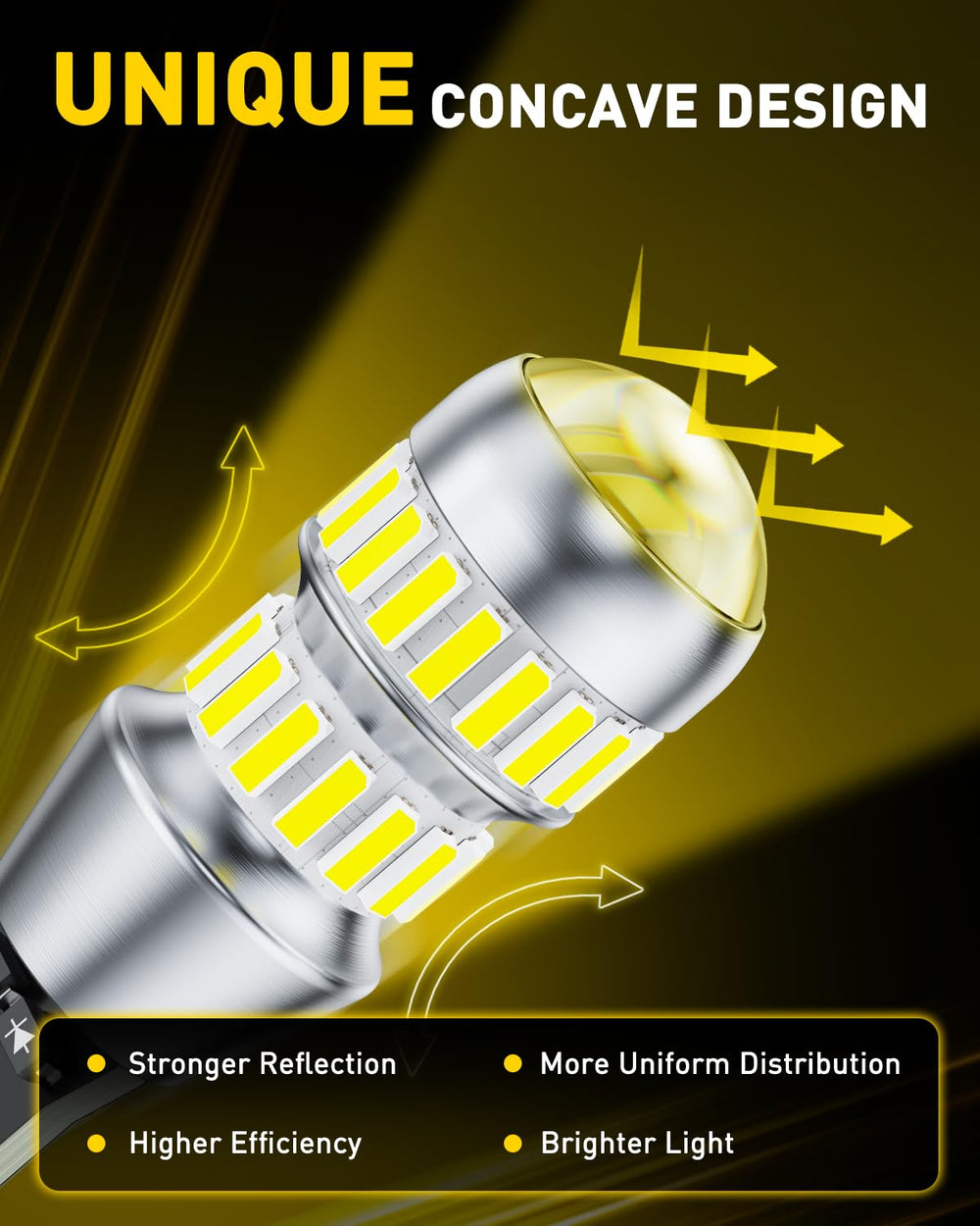 AUXITO 921 LED bulb compatibility with T15/W16W sockets enables direct plug-and-play replacement.