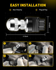 AUXITO T25 compact-fitment size fits multiple sockets easily
