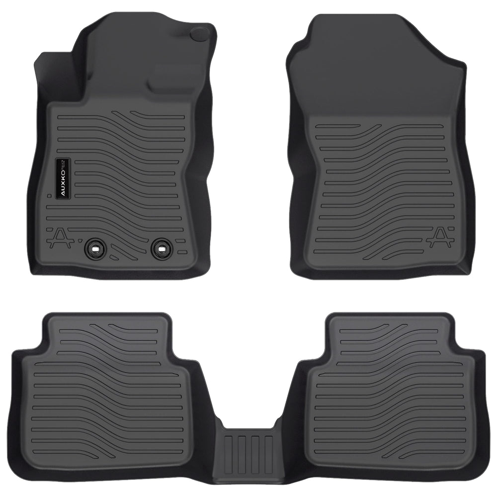 Auxko all-weather mats for Subaru Impreza guard against dirt and spills.