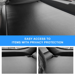 AUXKO soft flannel endcaps protect interior in Mazda CX-5