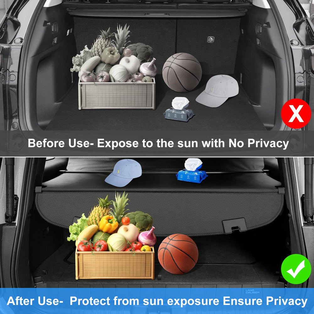 AUXKO two-layer trunk divider in Mazda CX-5 for organized storage