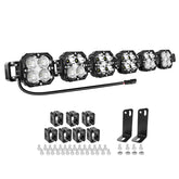 AuxTINGS 40-inch LED light bar front view showing broad forward lighting
