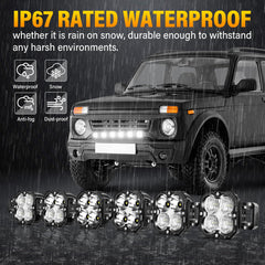 AuxTINGS waterproof-led-bar design suitable for off-road use