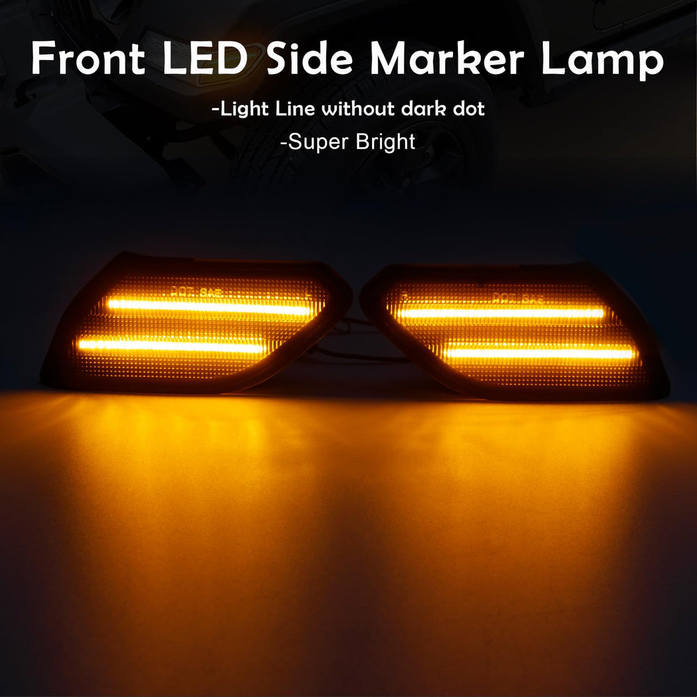 AUYICH plug-and-play side marker light with easy connector for quick installation.