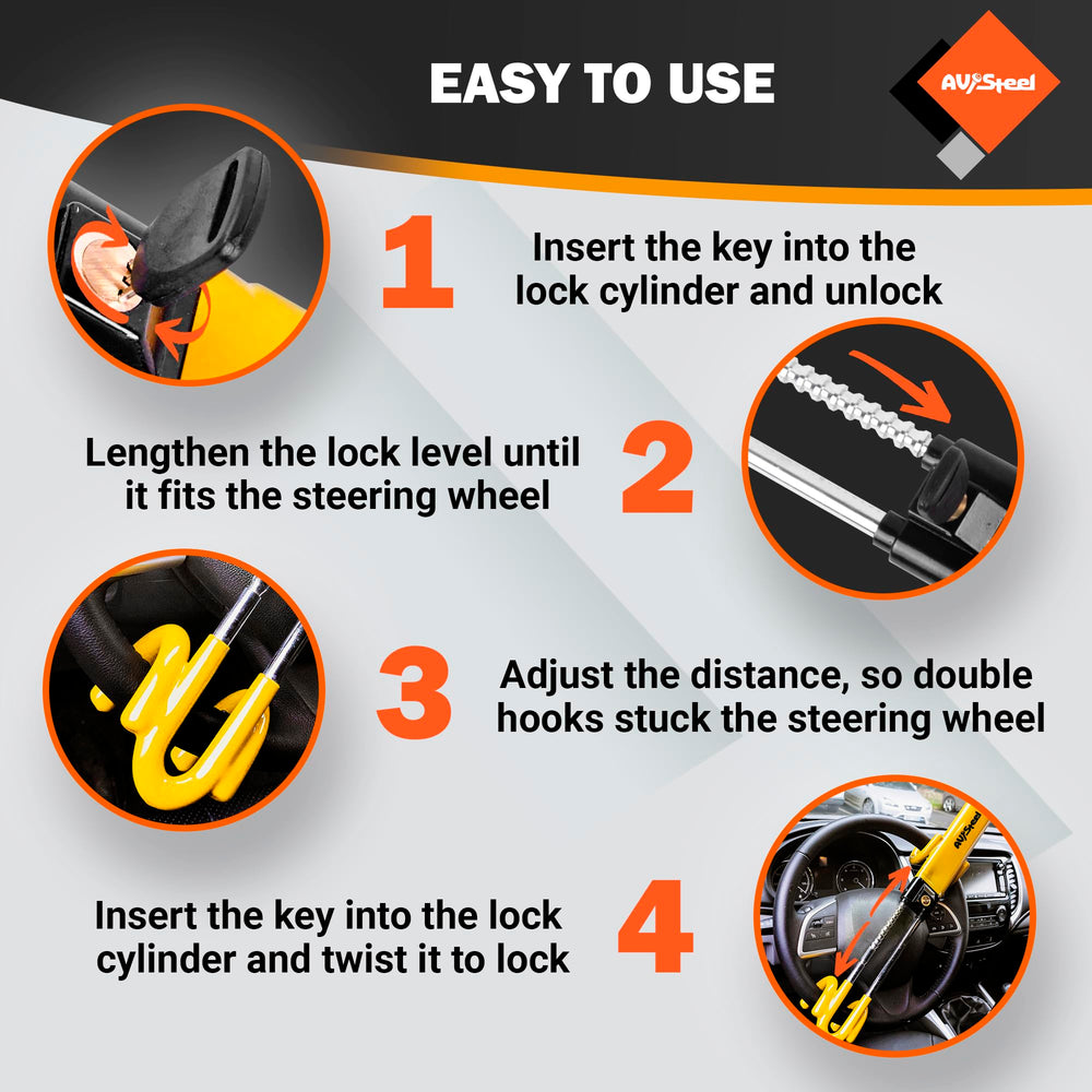 AV Steel three-key system provides convenient, secure access for multiple users