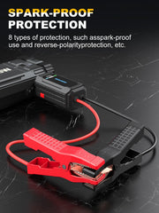 AVAPOW compact portable power pack fits in any trunk or bag.