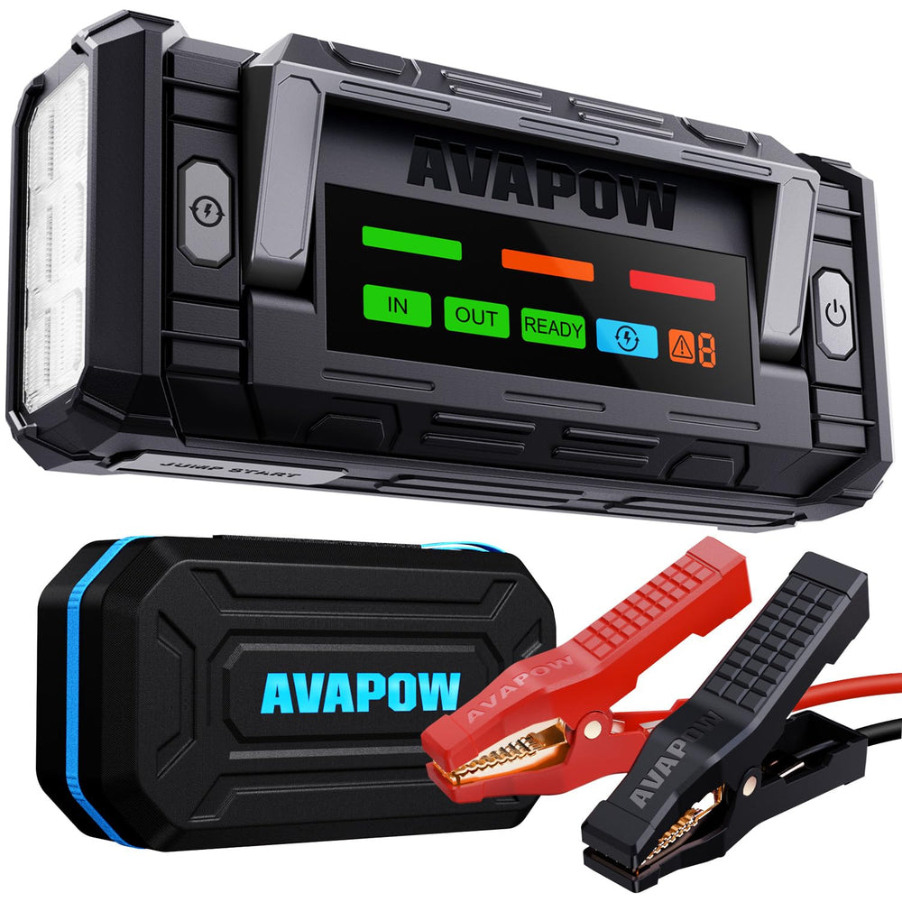 AVAPOW TJ68 main unit with 10000A power for quick engine starts