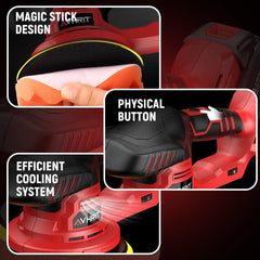 Avhrit carrying bag keeps tools organized for on-the-go detailing.