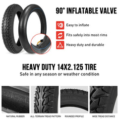 AVOKIN angled valve stem highlights easy inflation and frame clearance