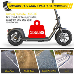 AVOKIN tubeless tire supports easier maintenance with fewer replacements.